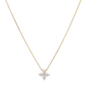 Stylish Four-Leaf Clover Necklace