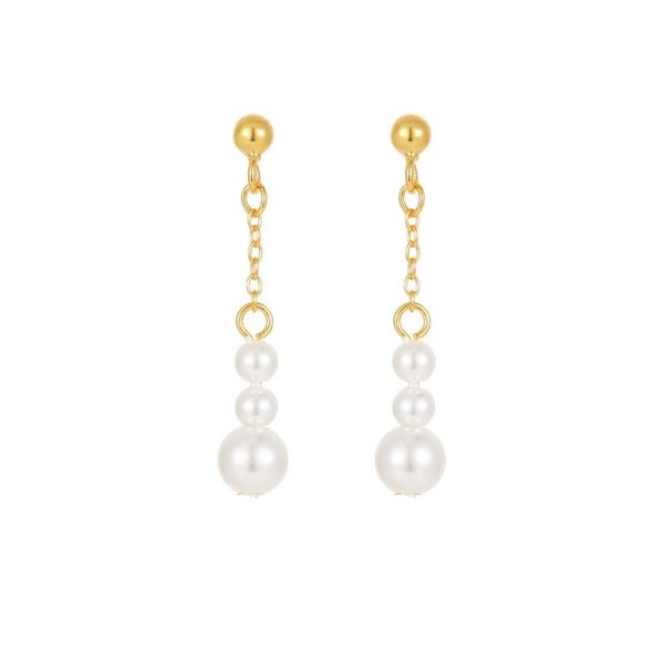 French-Inspired Pearl Drop Earrings