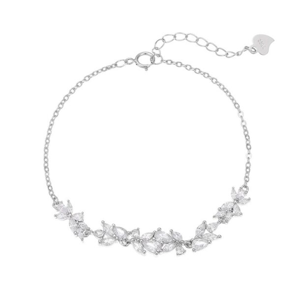 Sophisticated Wisteria Flower Bracelet